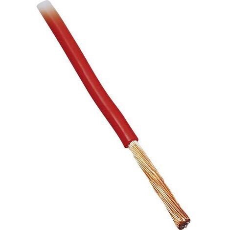 BKL Electronic 1503026/5 Câble pour l'automobile FLRY-B 1 x 6 mm² rouge 5 m S910551 (1/2)
