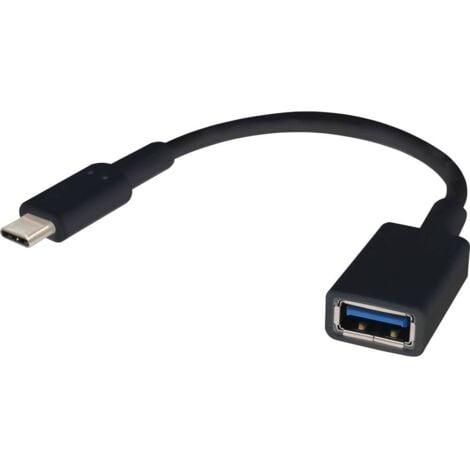 Adaptateur USB 3.0 Type A / M vers VGA / F - Noir - 0.15 m