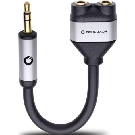 Oehlbach I Connect Klinke Kabel Jack 3,5 / CINCH, Délka 5m Schwarz - Hifi-Guide