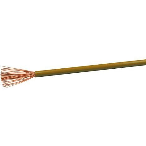 Câble gainé H05V-K VOKA Kabelwerk H05VK075BR 1 x 0.75 mm² marron 100 m Y121351 (1/4)