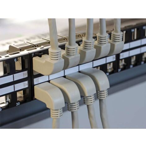 Câble réseau, câble patch Delock 83524 RJ45 CAT 6 S/FTP 0.50 m gris 1 pc(s)