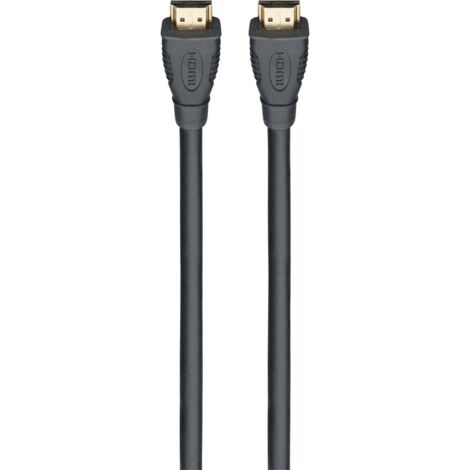 Câble de raccordement Rutenbeck HDMI Fiche mâle HDMI-A, Fiche mâle HDMI-A 2.00 m 21810002 Câble HDMI