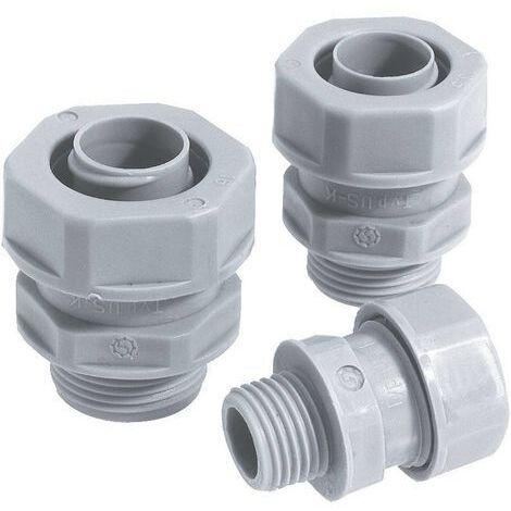 LAPP 55501350 SILVYN® USK-M 32x1,5 Raccord de tuyau gris-argent (RAL 7001) M32 29 mm droit 1 pc(s) (1/2)