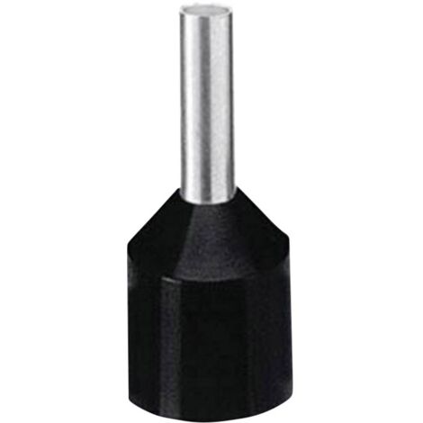Embout simple d'extrémité de câble Phoenix Contact AI-XL 1,5-10 BK 3201974 1.5 mm² x 10 mm partiellement isolé noir 100 (1/2)