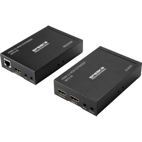 SpeaKa Professional SP-HDE-300 HDMI™ Répéteur (extension) câble réseau RJ45 60 m (1/5)