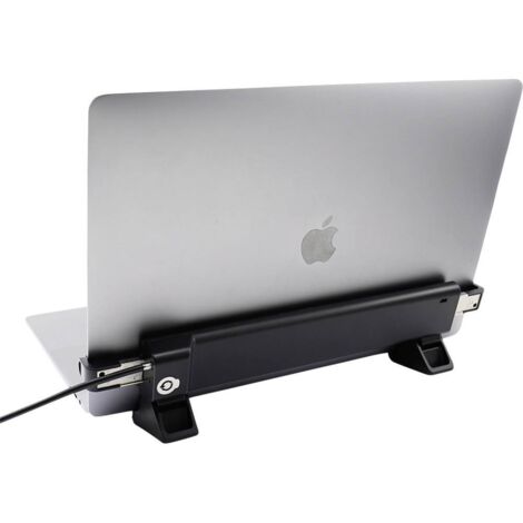 Antivol Ordinateur Portable Logilink - Ultra Fin - Câble 1,8m - Avec 2 Clés - Argent