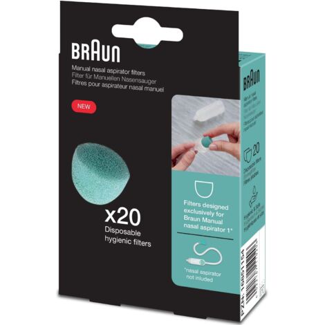 Braun Filtre de rechange pour mouche-bébé BNF020EU BNF020EU (1/4)