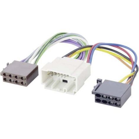 Caliber RAC1701C Câble adaptateur radio ISO adapté pour (marque automobile): Fiat, Honda, Nissan, Suzuki