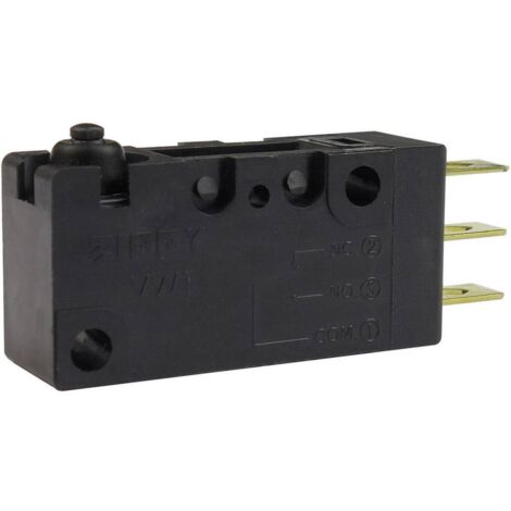 Zippy VW1-10S0-00D3-Z Microrupteur VW1-10S0-00D3-Z 250 V/AC 10 A 1 x On/(On) à rappel 1 pc(s) (1/2)
