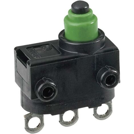 Micro-interrupteur Marquardt 1058.0351 - 24 V/DC, 2 A, étanche IP67, 1 X ON/(ON)