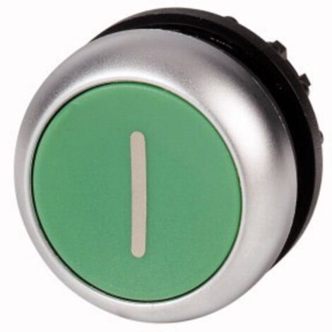 Bouton Poussoir Industriel Eaton M22-D-G-X1/K10, Vert, 1 Contact
