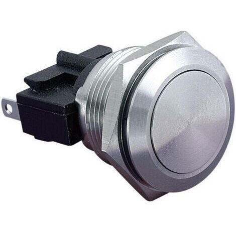 Bulgin MP0031 MP0031 Bouton-poussoir antivandalisme 250 V/AC 5 A 1 x Off/(On) à rappel (Ø x H) 21.5 mm x 31.6 mm IP66 1 (1/3)