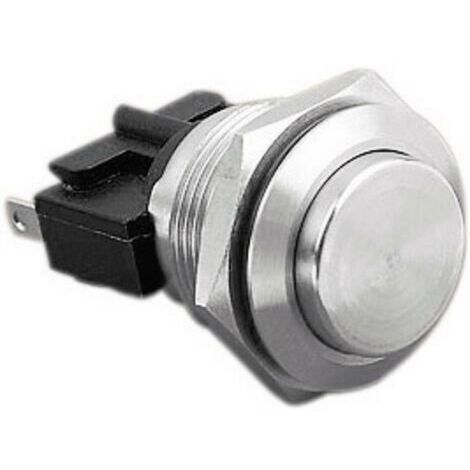 Bulgin MP0031/2 MP0031/2 Bouton-poussoir antivandalisme 250 V/AC 5 A 1 x Off/(On) à rappel (Ø x H) 21.5 mm x 33.8 mm IP66 1 pc(s) D77100 (1/3)