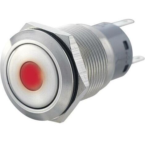 Bouton-poussoir antivandalisme TRU COMPONENTS LAS1-AGQ-11D, RD 701292 250 V/AC 5 A 1 x On/(On) IP67 à rappel 1 pc(s) (1/5)