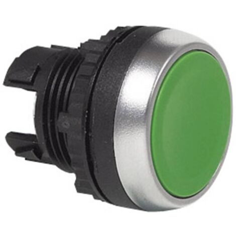 BACO BA223809 L21AA82 Bouton-poussoir collerette plastique, chromé vert 1 pc(s) (1/3)
