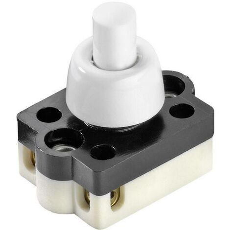 interBär 3076-001.01 3076-001.01 Télérupteur série à pression 250 V/AC 2 A 1 x Off/On à accrochage 1 pc(s)