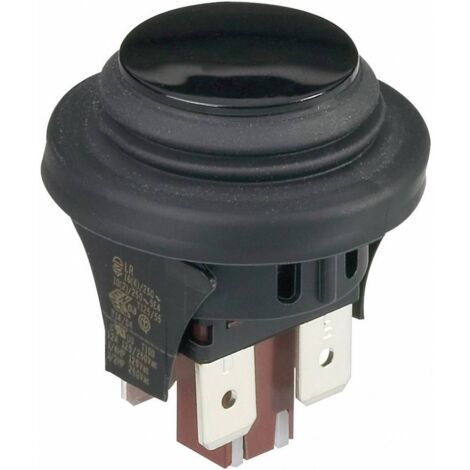 interBär 3656-001.22 3656-001.22 Bouton-poussoir 250 V/AC 16 A 2 x Off/(On) à rappel IP65 1 pc(s)