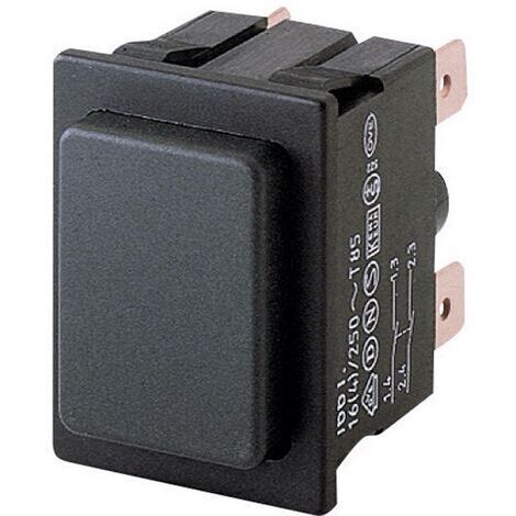 Marquardt 1661.0101 1661.0101 Bouton-poussoir 250 V/AC 16 A 2 x Off/(On) à rappel (L x l) 25 mm x 33 mm IP40 1 pc(s) (1/2)