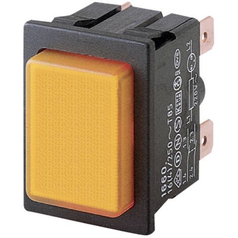 Marquardt 1662.0101 1662.0101 Bouton-poussoir 250 V/AC 16 A 1 x Off/(On) à rappel (L x l) 25 mm x 33 mm IP40 1 pc(s) (1/2)