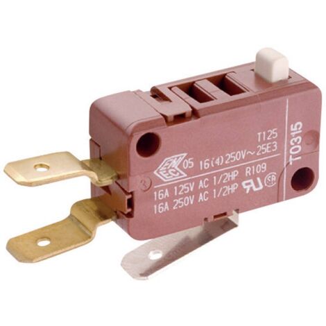 Marquardt 1080.0403 Microrupteur 1080.0403 250 V/AC 16 A 1 x On/(On) à rappel 1 pc(s) D72931 (1/2)