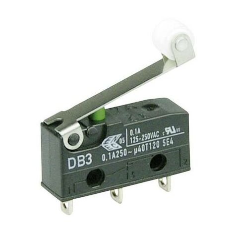 ZF DB3C-A1RC Microrupteur DB3C-A1RC 250 V/AC 0.1 A 1 x On/(On) à rappel 1 pc(s) D71510 (1/2)