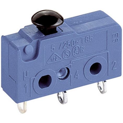 Marquardt 1050.0202 Microrupteur 1050.0202 250 V/AC 5 A 1 x On/(On) à rappel 1 pc(s) D71864