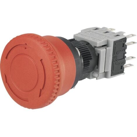 TRU COMPONENTS LAS1-BY-33TSB Arrêt d'urgence 3 NF (R), 3 NO (T) 1 pc(s)