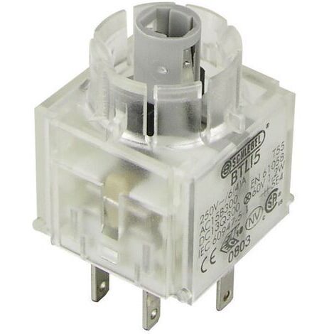 Schlegel BTLI5 Élément de contact avec culot d'ampoule 2 NO (T) à rappel 250 V 1 pc(s) D71017 (1/3)