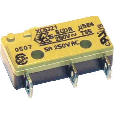 Saia XCG3Z1 Microrupteur XCG3Z1 250 V/AC 6 A 1 x On/(On) IP40 à rappel 1 pc(s) D73952 (1/2)