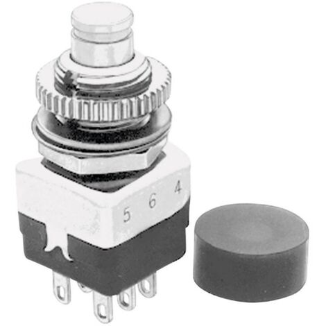 APEM 104450003 104450003 Bouton-poussoir 220 V/AC 2 A 2 x On/(Off) à rappel 1 pc(s) (1/2)