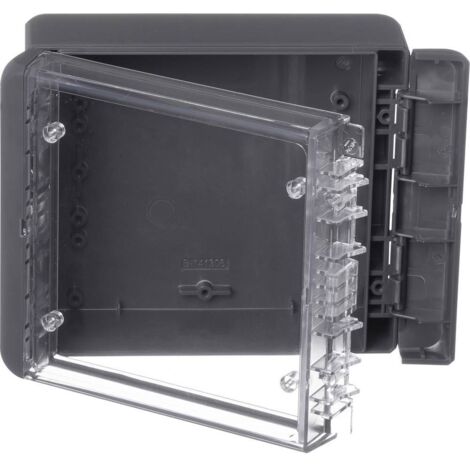 Boîtier d'extérieur Bopla Bocube B 141306 PC-V0-G-7024 96023224 gris graphite (RAL 7024) 125 x 151 x 60 Polycarbonate V (1/3)