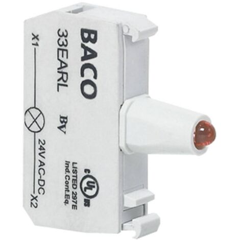 BACO BA33EAGL Élément LED vert 12 V/DC, 24 V/DC 1 pc(s) D78025 (1/3)