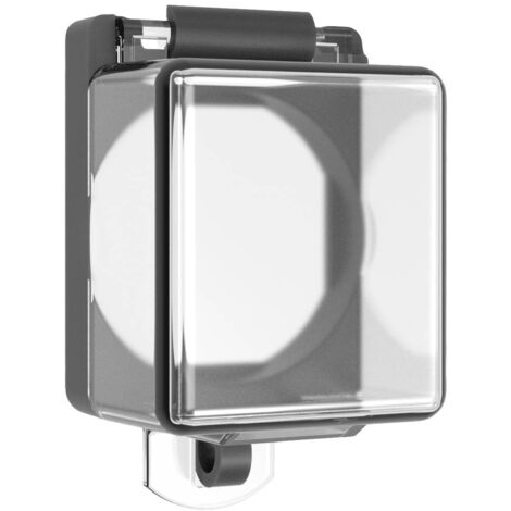 Capuchon de protection BACO 224188 refermable noir, transparent 1 pc(s)