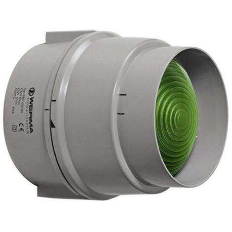Avertisseur optique Werma Signaltechnik 890.200.00 12 - 240 VAC/VDC lumière permanente IP65 1 pc(s)