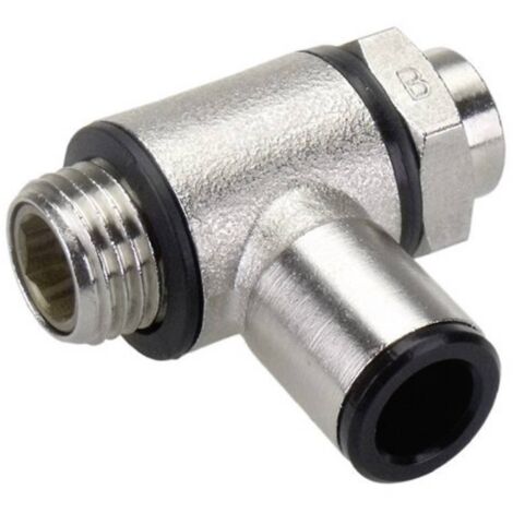 ICH Régulateur de débit unidirectionnel 304808 Filetage extérieur: 1/4 Convient pour Ø de tube: 8 mm 1 pc(s) (1/2)