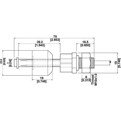Capteur de niveau avec interrupteur Reed StandexMeder Electronics 9522712054 N/A 1 pc(s) (1/3)