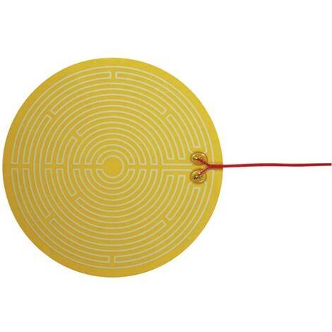 Thermo TECH polyester Feuille chauffante autocollant 12 V/DC, 12 V/AC 19 W Indice de protection IPX4 (Ø) 235 mm A988501 (1/3)