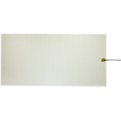 Thermo TECH polyester Feuille chauffante autocollant 230 V/AC 50 W Indice de protection IPX4 (L x l) 800 mm x 400 mm (1/5)