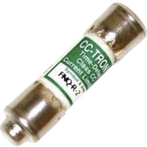 Bussmann FNQ-R-2 Fusible temporisé transparent 2A 600V (1/2)