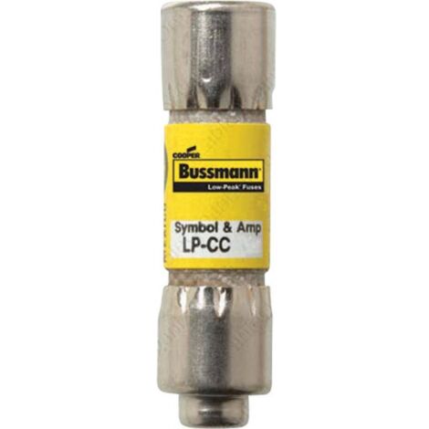 Fusible temporisé Bussmann by Eaton LP-CC-4 (Ø x L) 10.3 mm x 38.1 mm 4 A 600 V/AC temporisé -T- 1 pc(s) (1/2)