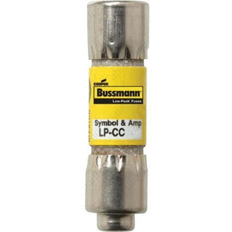 Fusible temporisé Bussmann by Eaton LP-CC-15 (Ø x L) 10.3 mm x 38.1 mm 15 A 600 V/AC temporisé -T- 1 pc(s) (1/2)