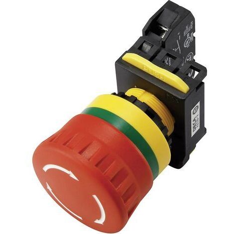 DECA A20B-V4E01R Arrêt d'urgence avec élément de contact 240 V/AC 6 A 1 NF (R) IP65 1 pc(s) A224071 (1/3)