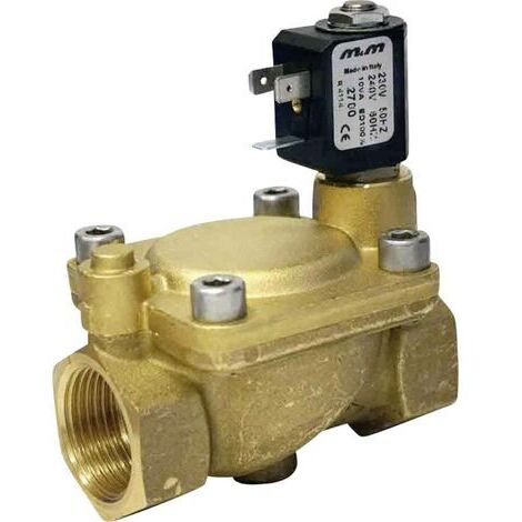 Vanne pneumatique à commande directe 2/2 voies M & M International B222DBY 230 V/AC G 1 1 pc(s) (1/4)