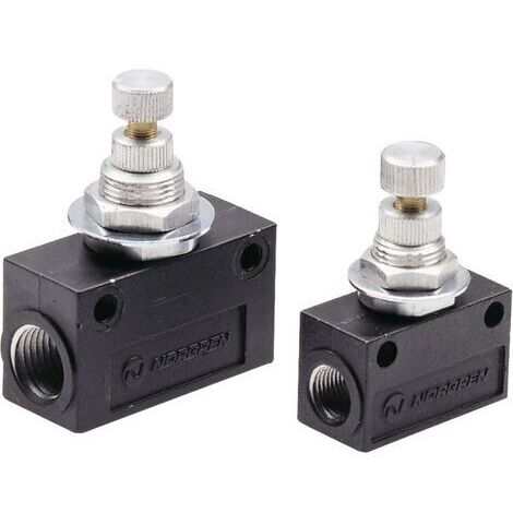 IMI NORGREN Régulateur de débit unidirectionnel T1100C2800 Filetage intérieur: 1/4 1 pc(s) (1/3)