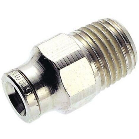 IMI NORGREN Raccord droit 101251048 Filetage extérieur: R1/2 Ø de tuyau: 10 mm 1 pc(s) (1/2)