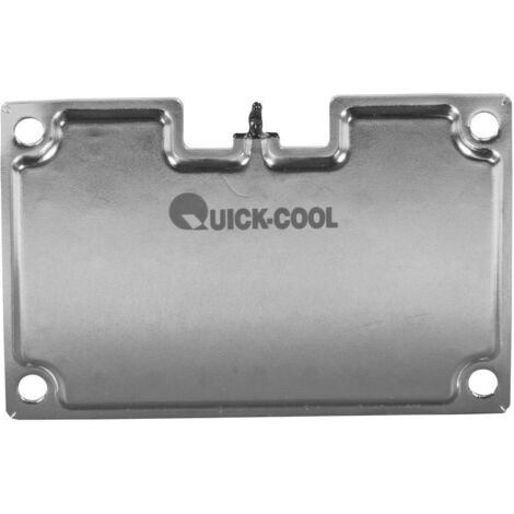 QuickCool QHD-46003 Diffuseur de chaleur 3D trous de perçage (L x l x H) 56 x 56 x 3 mm S34949 (1/2)
