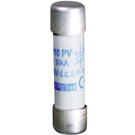 ESKA 1038727 rapide -F- Fusible photovoltaïque (Ø x L) 10.3 mm x 38 mm 10 A 1000 V/DC rapide -F- 1 pc(s) S20493 (1/3)