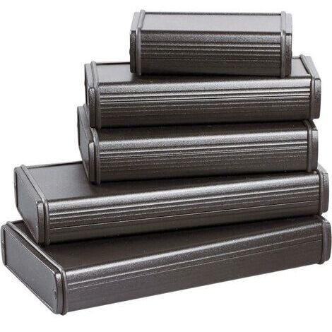 Boîtier profilé Bopla 84826100.HMT1 aluminium noir 100 x 82 x 22 1 pc(s) S23685 (1/4)