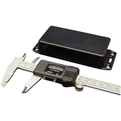 Boîtier universel Hammond Electronics 1591DSFLBK ABS noir 150 x 80 x 50 1 pc(s)