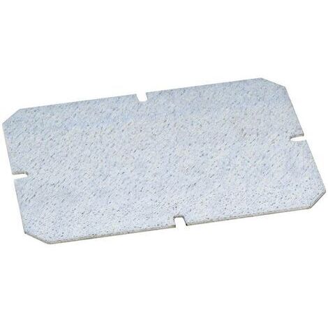 Plaque de montage Fibox 5518024 (L x l) 210 mm x 160 mm Tôle d'acier galvanisé 1 pc(s) S22512 (1/2)